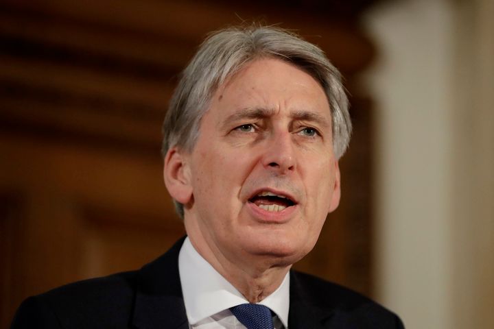 Philip Hammond said the rise in disabled people working 'may have had an impact on overall productivity measurements'