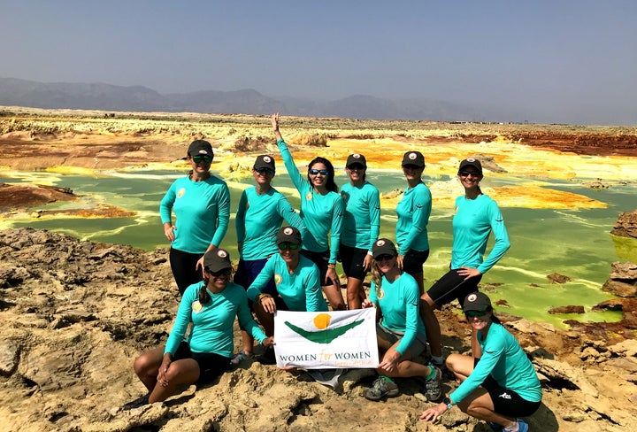 <p>The team at Dallol springs</p>