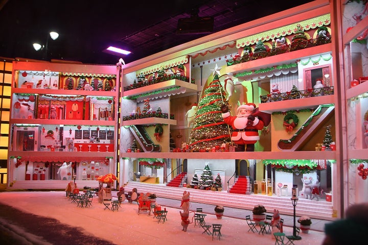 <p><em>Doors open to reveal what’s inside the elaborate dollhouse at Macy’s.</em></p>