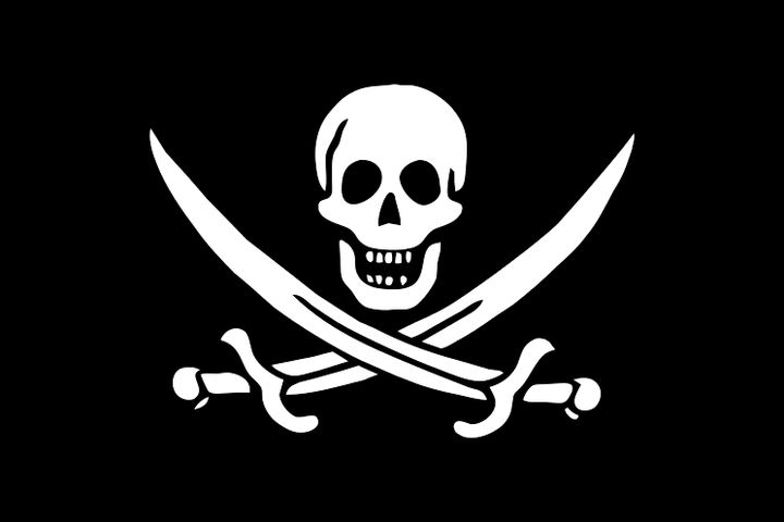 The Jolly Roger of Calico Jack Ratham