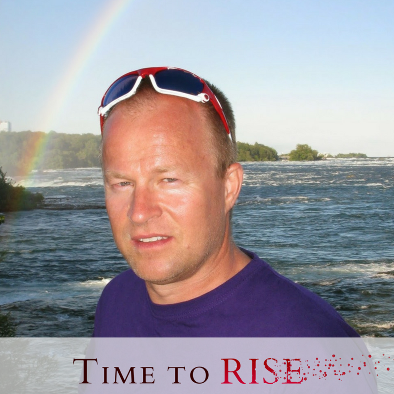 Time to Rise author Jesper Pilegaard