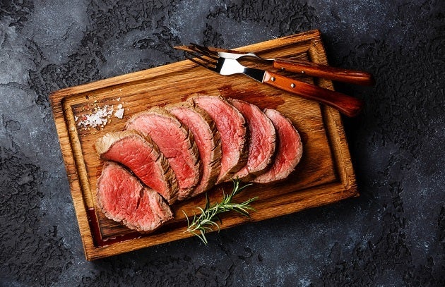 Sliced to serve: Whole Beef Tenderloin