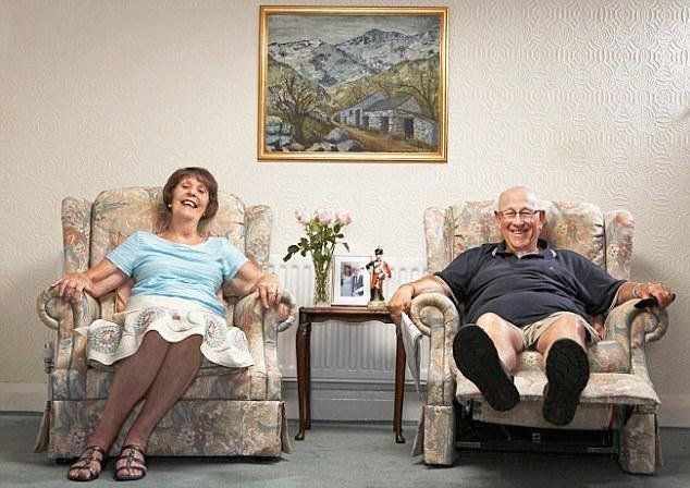 June and Leon during their time on Gogglebox