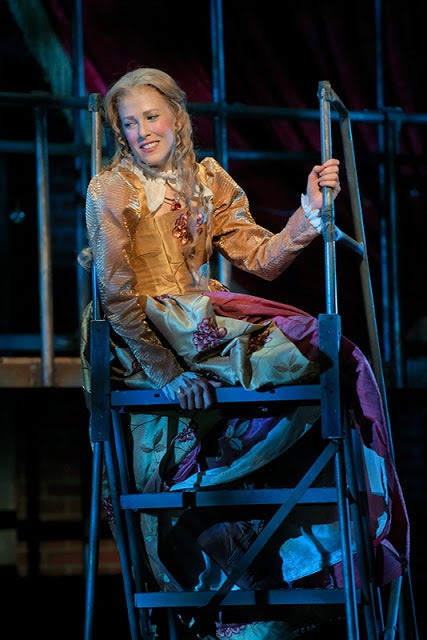 Megan Trout as Viola de Lesseps in a scene from Shakespeare in Love 