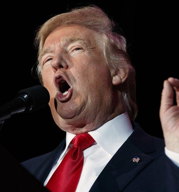 Image result for trump singing pictures