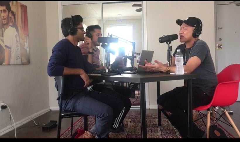 Asif and Ali with Youtube and <em>Wild </em>‘<em>N Out </em>star Timothy DeLaGhetto
