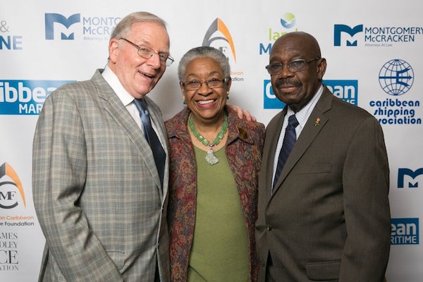 <p><em>Dr. Richard Lieberman, Fern Khan, Karl Rodney. Photo: Ash Patino.</em></p>