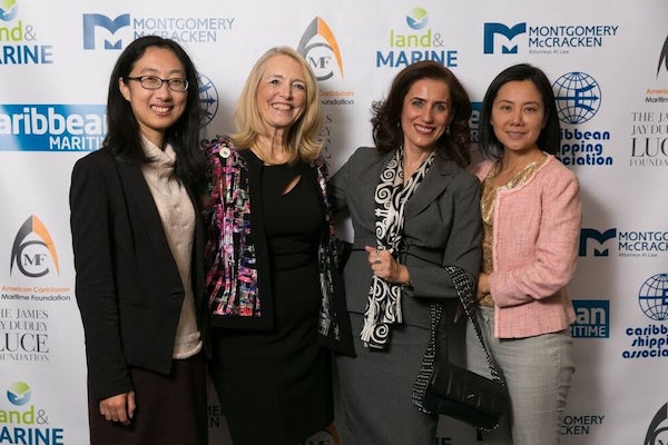<p><em>Xiao Yu Wang, Carleen Lyden Walker, Georgia Nomikos, Yuting Lin. Photo: Ash Patino.</em></p>