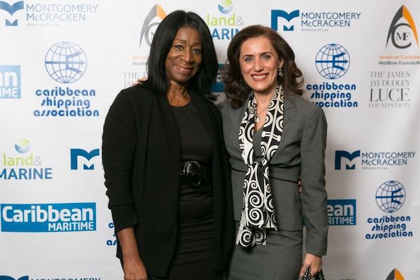 <p><em>L-R: Dr. Geneive Brown Metzger, ACMF President & Founder, shares a moment with donor, Georgia Nomikos. Photo: Ash Patino.</em></p>