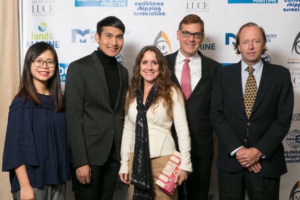 L-R: J. Luce Foundation Executive Director Chloe Hoang, Orphans International Worldwide Executive Director Bix Saibor Luce, Global Adviser Susie De Rafelo, Jim Luce, and Jan Ivarsson. Photo: Ash Patino.