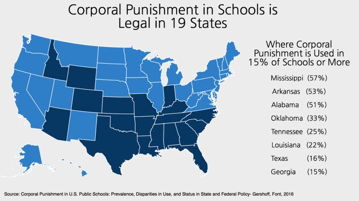 Corporal punishment continues to be framed as a debate in pubic discourse and mainstream media.