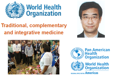 WHO Trad-Med leader Zhang Qi, the re-named initiative, and a ritual kicking off the PAHO network