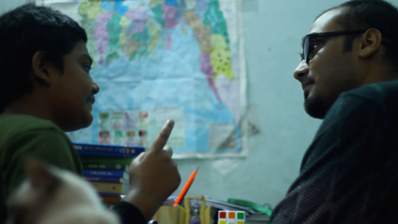 Soborno Isaac message of love has spread around the world, including to Bangladesh where a physics teacher Nahid Afzal &