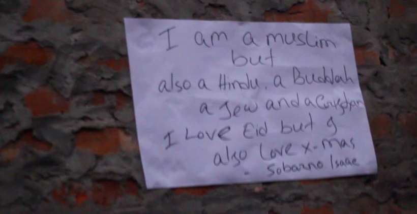 Fans of Soborno Isaac posted 68,000 posters in 68,000 villages of Bangladesh.
