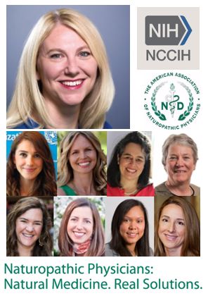 Weber at NIH NCCIH and naturopathic women in their profession’s leadership