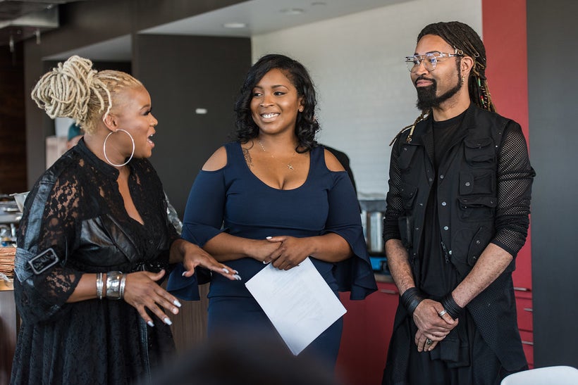 Ciara Brooks is the event coordinator for Cocktails with Claire (left) and Ty Hunter (right)