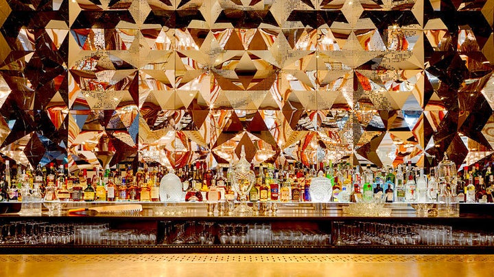 <p>The bar in The Duchess restaurant in the W Amsterdam’s Bank Building. </p>