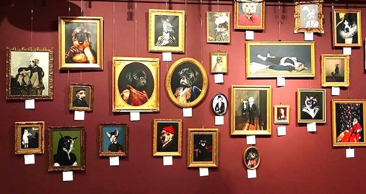 <p>Works on display at X BANK from the L’animorphe collection of works by Tein Traniello.</p>