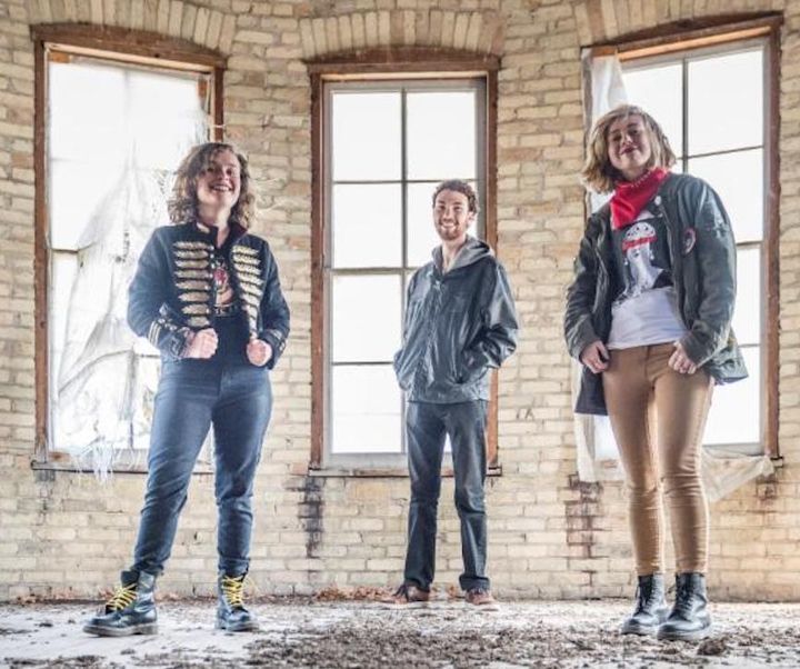 <p>The Accidentals (from left): Katie Larson, Michael Dause, Sav Buist.</p>