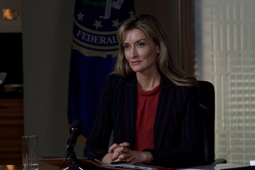 Natascha McElhone as Alex Kirkman in <em>Designated Survivor</em>.