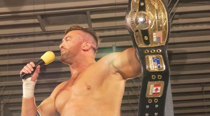 Newly-crowned NWA World Heavyweight Champion Nick Aldis joined the Arm Drag Takedown with Pollo Del Mar podcast.