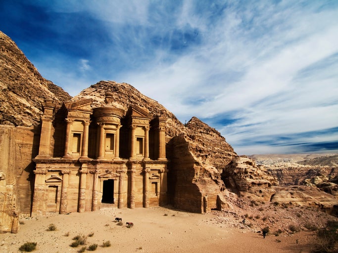 A city carved into pink sandstone? Petra is a must-see. 