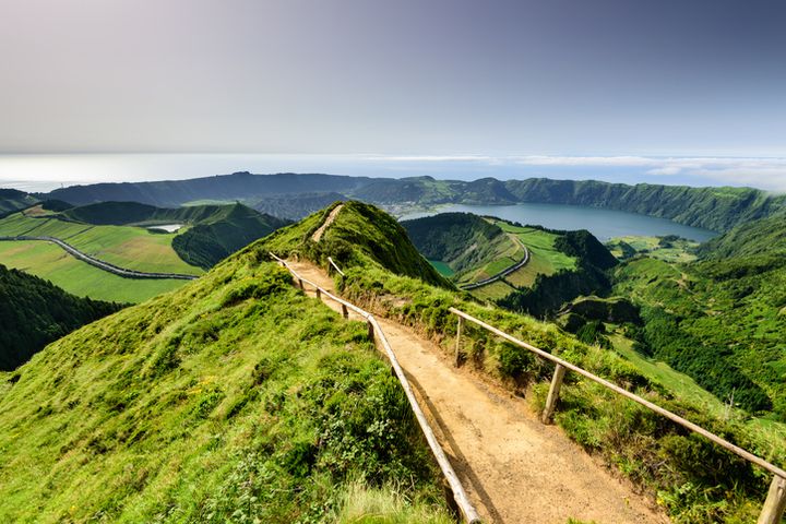 All in a day’s hike in the Azores.