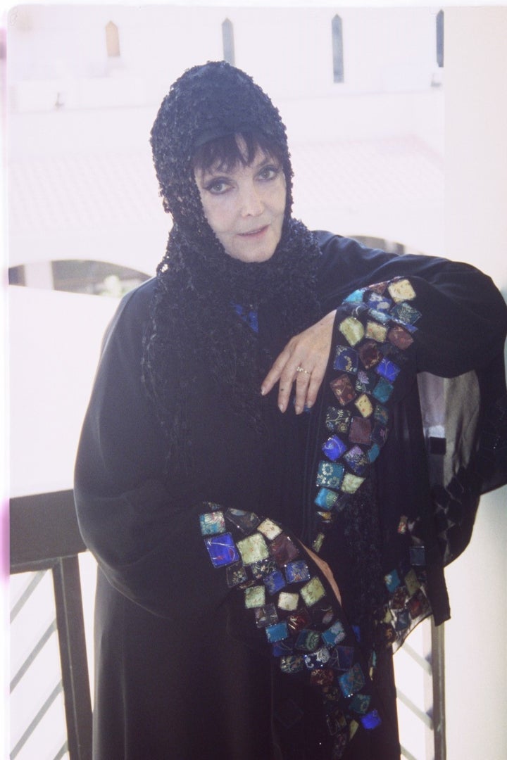 <p>Sandra Wells in Riyadh</p>