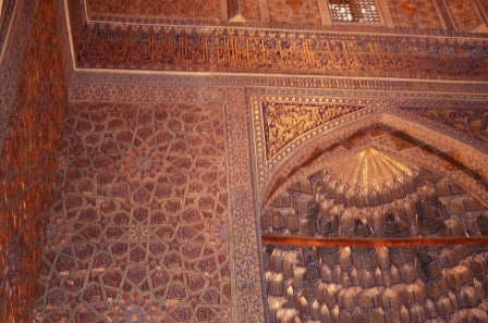 <p>Tomb of Tamarlane, Samarkand, Uzbekistan</p>