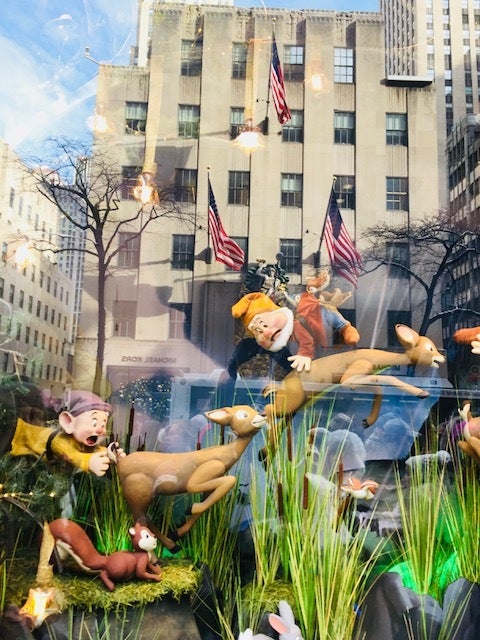 Saks Seven Dwarfs Window