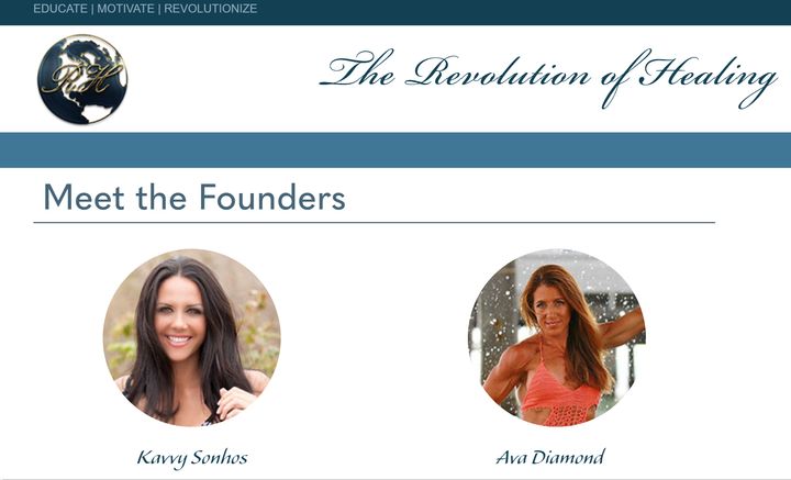 Ava Diamond and Kavvy Sonhos just started The Revolution of Healing website.