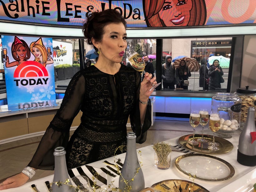 I love to start sipping when my guests first arrive, so all my tips are based around that: easy, breezy and being done when t