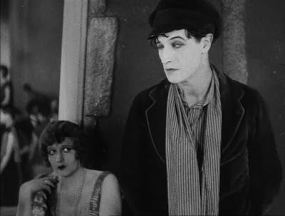 Ivor Novello as Pierre Boucheron in a scenefrom the 1925 silent film, The Rat 