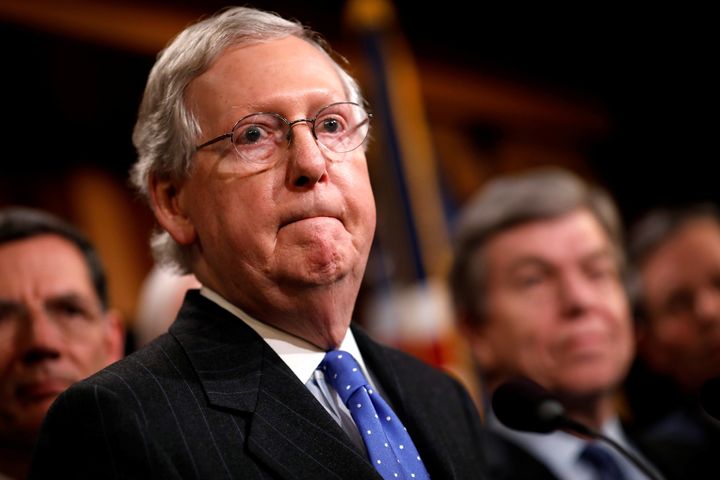 Senate Majority Leader Mitch McConnell (R-Ky.).