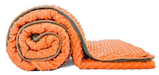 Burnt orange weighted online blanket