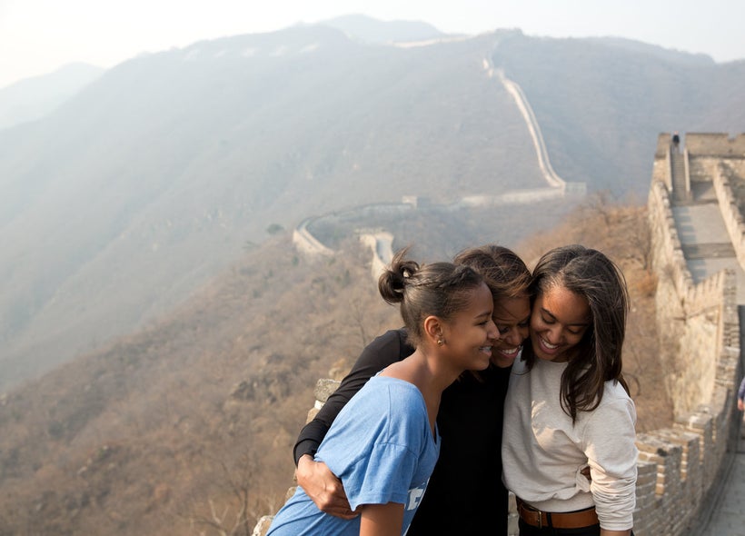 At the Great Wall of China