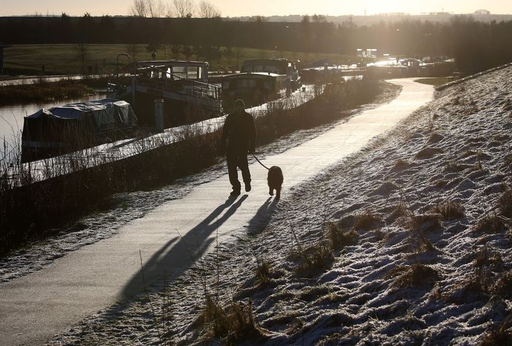 The country is braced for heavy snow and strong winds