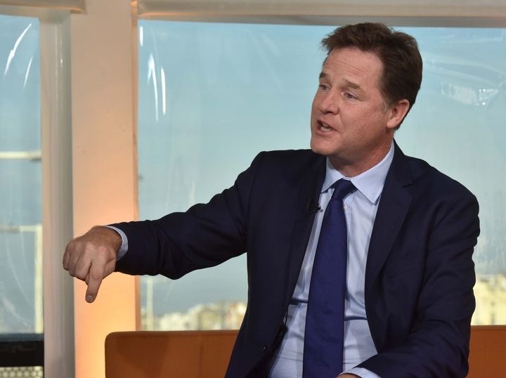 Nick Clegg has been knighted in the New Year's Honours list