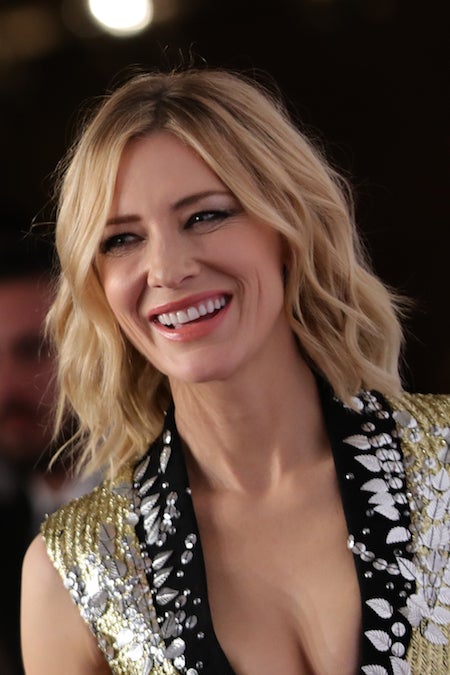 Cate Blanchett handed out the IWC Filmmaker Award to Saudi filmmaker Haifaa Al Mansour for her project ‘Miss Camel’ at a cere