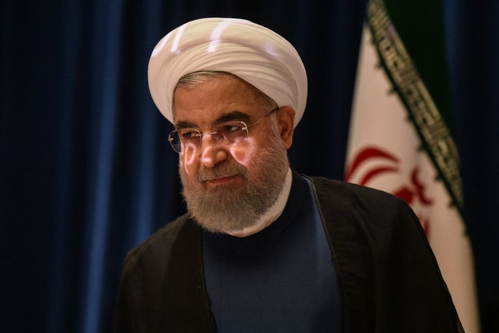 Iranian President Hassan Rouhani. 