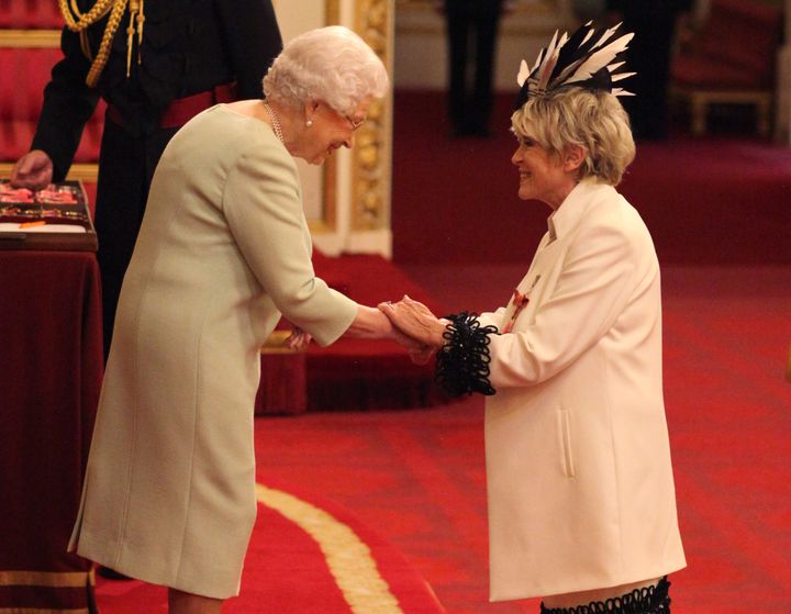 Broadcaster Gloria Hunniford receives her OBE from the Queen, but people from all walks of life can be nominated for a gong