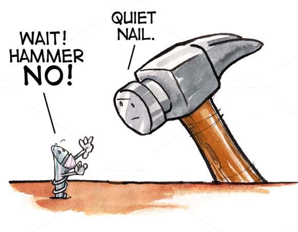 Hammer Nail Cartoon Vector Images (over 1,000)