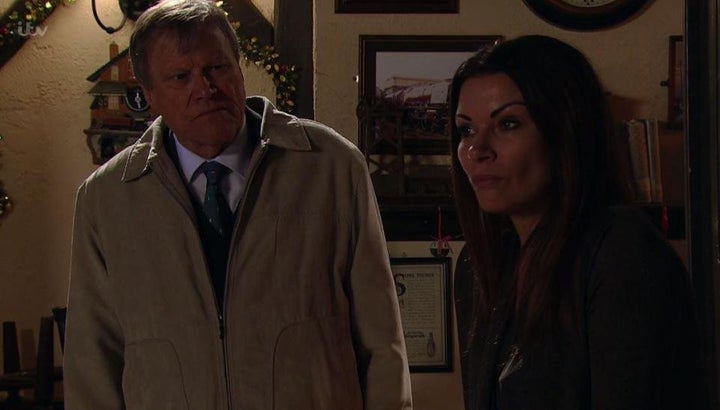 Carla confided in Roy 