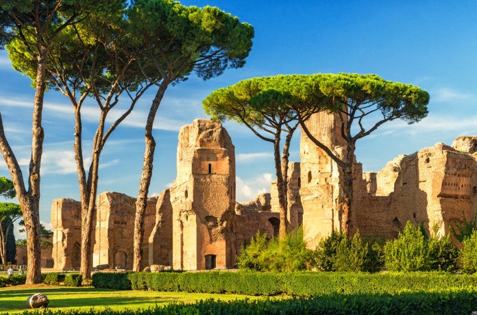 Caracalla Baths, Rome-Italy