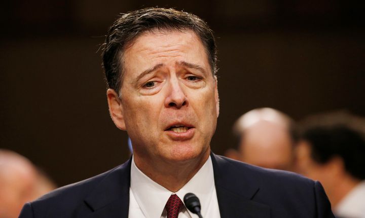 Former FBI Director James Comey's rocky relationship with President Donald Trump led to one of the oddest news stories of the year.