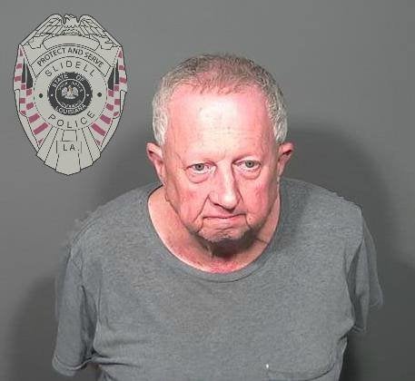 Michael Neu in a police booking photo.