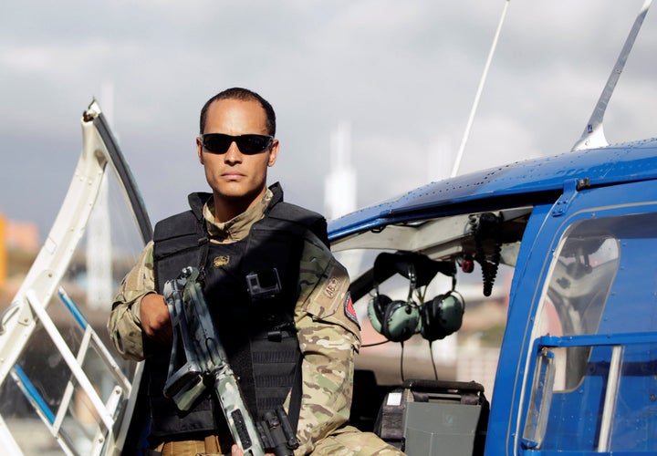 Actor and police officer Oscar Perez, pictured here in 2015, executed a shocking attack on Venezuela's Supreme Court in