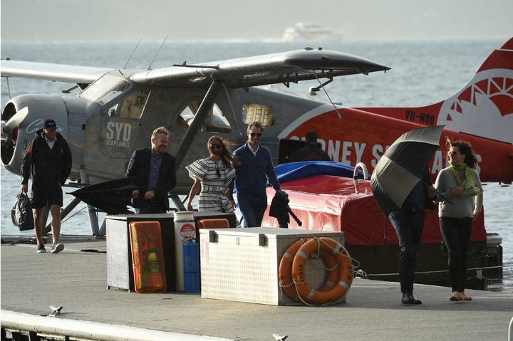 Pippa Middleton and her husband James Matthews took a Sydney Seaplane flight in May 2017