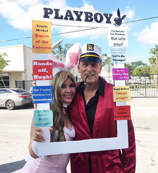 Hugh Hefner Look-alike