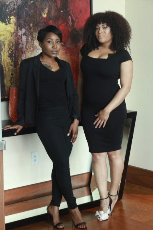 Nia Rice and Megan Alston